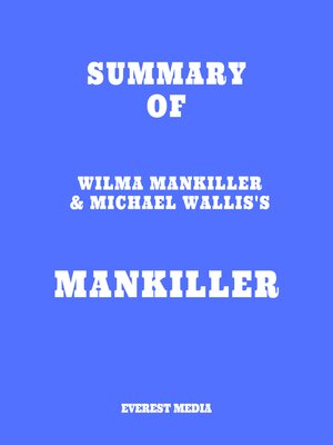 cover image of Summary of Wilma Mankiller & Michael Wallis's Mankiller